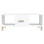 Mesa de centro madera contrachapada blanco 102x50x40 cm de vidaXL, Mesas de centro - Ref: Foro24-812690, Precio: 60,99 €, Des...