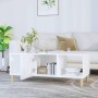 Mesa de centro madera contrachapada blanco 102x50x40 cm de vidaXL, Mesas de centro - Ref: Foro24-812690, Precio: 60,99 €, Des...