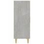 Aparador de madera contrachapada gris hormigón 70x34x90 cm de vidaXL, Aparadores - Ref: Foro24-812100, Precio: 68,97 €, Descu...