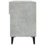 Mueble zapatero madera contrachapada gris hormigón 102x35x55 cm de vidaXL, Zapateros y organizadores de calzado - Ref: Foro24...