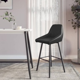 Gray synthetic leather kitchen bar stool by vidaXL, Kitchen stools - Ref: Foro24-338735, Price: 87,99 €, Discount: %