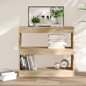 Shelving/space divider Sonoma oak color 80x30x72 cm by vidaXL, Bookcases and shelves - Ref: Foro24-811694, Price: 59,08 €, Di...