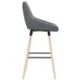 Kitchen stools 2 units dark gray fabric by vidaXL, Kitchen stools - Ref: Foro24-338747, Price: 133,99 €, Discount: %