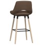 Taupe fabric kitchen stool by vidaXL, Kitchen stools - Ref: Foro24-338677, Price: 72,48 €, Discount: %