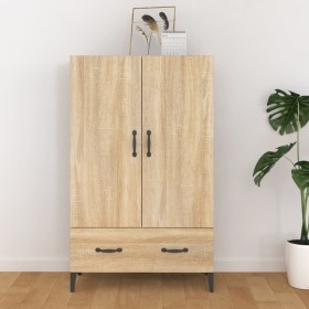 Aparador madera contrachapada roble Sonoma 70x31x115 cm de vidaXL, Aparadores - Ref: Foro24-812540, Precio: 97,33 €, Descuent...