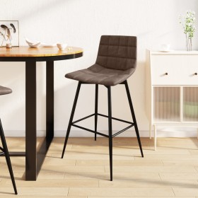 Dark Brown Faux Leather Kitchen Stool by vidaXL, Kitchen stools - Ref: Foro24-338615, Price: 73,22 €, Discount: %