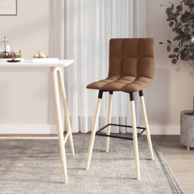 Brown Fabric Kitchen Stool by vidaXL, Kitchen stools - Ref: Foro24-338651, Price: 63,44 €, Discount: %