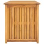 Baúl de jardín madera maciza de teca 175x50x55 cm de vidaXL, Cajas de almacenaje para exteriores - Ref: Foro24-318734, Precio...