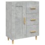 Aparador de madera contrachapada gris hormigón 69,5x34x90 cm de vidaXL, Aparadores - Ref: Foro24-812226, Precio: 93,79 €, Des...