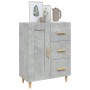 Aparador de madera contrachapada gris hormigón 69,5x34x90 cm de vidaXL, Aparadores - Ref: Foro24-812226, Precio: 93,79 €, Des...