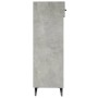 Concrete gray plywood shoe rack furniture 30x35x105 cm by vidaXL, Shoe racks and shoe organizers - Ref: Foro24-812811, Price:...