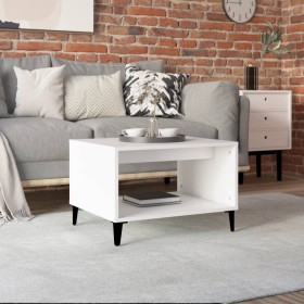 White plywood coffee table 60x50x40 cm by vidaXL, Coffee table - Ref: Foro24-812681, Price: 48,52 €, Discount: %