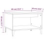 Couchtisch aus weißem Sperrholz, 60 x 50 x 40 cm von vidaXL, Couchtisch - Ref: Foro24-812681, Preis: 48,52 €, Rabatt: %