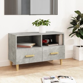 Mueble para TV madera contrachapada gris hormigón 80x36x50 cm de vidaXL, Muebles TV - Ref: Foro24-812586, Precio: 50,99 €, De...