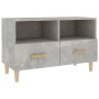 Mueble para TV madera contrachapada gris hormigón 80x36x50 cm de vidaXL, Muebles TV - Ref: Foro24-812586, Precio: 50,99 €, De...