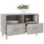 Mueble para TV madera contrachapada gris hormigón 80x36x50 cm de vidaXL, Muebles TV - Ref: Foro24-812586, Precio: 50,99 €, De...