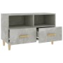 Mueble para TV madera contrachapada gris hormigón 80x36x50 cm de vidaXL, Muebles TV - Ref: Foro24-812586, Precio: 50,99 €, De...