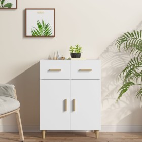 White plywood sideboard 69.5x34x89 cm by vidaXL, Sideboards - Ref: Foro24-812186, Price: 94,67 €, Discount: %