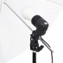 Photo studio kit with lighting set and background by vidaXL, Flashes and studio lighting - Ref: Foro24-3094639, Price: 128,82...