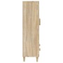 Aparador madera contrachapada color roble Sonoma 70x31x115 cm de vidaXL, Aparadores - Ref: Foro24-812567, Precio: 81,11 €, De...