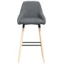 Dark gray fabric kitchen stool by vidaXL, Kitchen stools - Ref: Foro24-338741, Price: 77,99 €, Discount: %