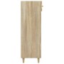 Oak-colored plywood shoe cabinet 60x35x105 cm by vidaXL, Shoe racks and shoe organizers - Ref: Foro24-812783, Price: 85,23 €,...