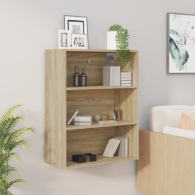 Sonoma oak wall hanging cabinet 69.5x32.5x90 cm by vidaXL, Sideboards - Ref: Foro24-812315, Price: 67,86 €, Discount: %