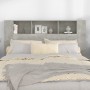 Mueble cabecero gris hormigón 160x18,5x104,5 cm de vidaXL, Cabeceros y pies de cama - Ref: Foro24-811938, Precio: 75,18 €, De...