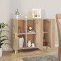 Aparador de madera de ingeniería roble Sonoma 90x34x80 cm de vidaXL, Aparadores - Ref: Foro24-812495, Precio: 97,31 €, Descue...