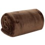 Cocoa brown polyester blanket 130x170 cm by vidaXL, Blankets - Ref: Foro24-136266, Price: 19,23 €, Discount: %