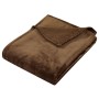 Cocoa brown polyester blanket 130x170 cm by vidaXL, Blankets - Ref: Foro24-136266, Price: 19,23 €, Discount: %