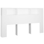 White headboard furniture 180x18.5x104.5 cm by vidaXL, Headboards and footboards - Ref: Foro24-811943, Price: 66,15 €, Discou...