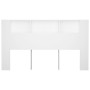 White headboard furniture 180x18.5x104.5 cm by vidaXL, Headboards and footboards - Ref: Foro24-811943, Price: 66,15 €, Discou...