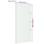 Side panel for tempered glass door canopy 50x100 cm by vidaXL, Outdoor structures - Ref: Foro24-151461, Price: 74,23 €, Disco...