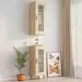 Sonoma oak wall hanging cabinet 34.5x34x90 cm by vidaXL, Sideboards - Ref: Foro24-812450, Price: 64,37 €, Discount: %