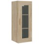 Sonoma oak wall hanging cabinet 34.5x34x90 cm by vidaXL, Sideboards - Ref: Foro24-812450, Price: 64,37 €, Discount: %