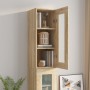 Sonoma oak wall hanging cabinet 34.5x34x90 cm by vidaXL, Sideboards - Ref: Foro24-812450, Price: 64,37 €, Discount: %