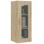 Sonoma oak wall hanging cabinet 34.5x34x90 cm by vidaXL, Sideboards - Ref: Foro24-812450, Price: 64,37 €, Discount: %