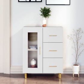 White engineered wood sideboard 69.5x34x90 cm by vidaXL, Sideboards - Ref: Foro24-812204, Price: 90,87 €, Discount: %