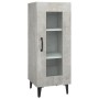 Gray concrete plywood sideboard 34.5x34x90 cm by vidaXL, Sideboards - Ref: Foro24-812406, Price: 58,99 €, Discount: %