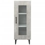 Gray concrete plywood sideboard 34.5x34x90 cm by vidaXL, Sideboards - Ref: Foro24-812406, Price: 58,99 €, Discount: %