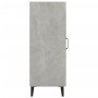 Gray concrete plywood sideboard 34.5x34x90 cm by vidaXL, Sideboards - Ref: Foro24-812406, Price: 58,99 €, Discount: %