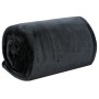 Black polyester blanket 130x170 cm by vidaXL, Blankets - Ref: Foro24-136260, Price: 22,39 €, Discount: %