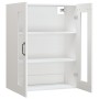 Armario de pared colgante blanco 69,5x34x90 cm de vidaXL, Aparadores - Ref: Foro24-812285, Precio: 85,97 €, Descuento: %