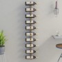 Wall-mounted wine rack for 10 gold metal bottles by vidaXL, Wine racks - Ref: Foro24-340905, Price: 64,89 €, Discount: %