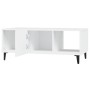 Mesa de centro madera contrachapada blanco 102x50x40 cm de vidaXL, Mesas de centro - Ref: Foro24-812699, Precio: 64,99 €, Des...