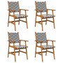 Garden chairs 4 units solid acacia wood by vidaXL, Garden chairs - Ref: Foro24-3096599, Price: 227,37 €, Discount: %