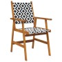 Garden chairs 4 units solid acacia wood by vidaXL, Garden chairs - Ref: Foro24-3096599, Price: 227,37 €, Discount: %