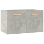 Concrete gray engineered wood wall cabinet 60x36.5x35 cm by vidaXL, Lockers and storage cabinets - Ref: Foro24-812910, Price:...