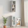 Concrete gray engineered wood wall cabinet 34.5x32.5x90cm by vidaXL, Shelves and shelves - Ref: Foro24-812487, Price: 51,81 €...